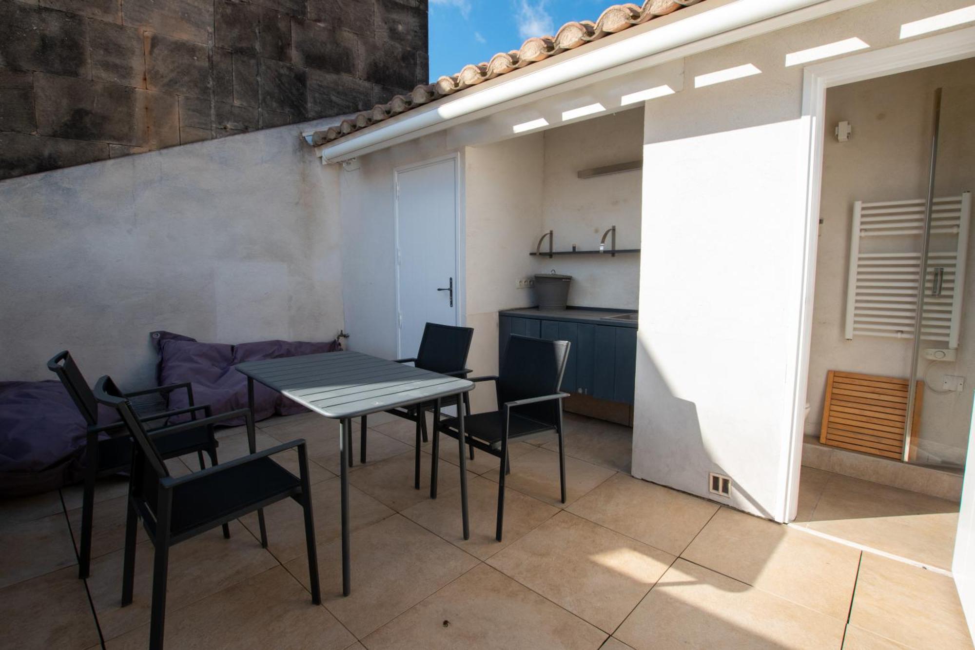 Ferienwohnung L'Escale - Clim, Terrasse Arles Exterior foto